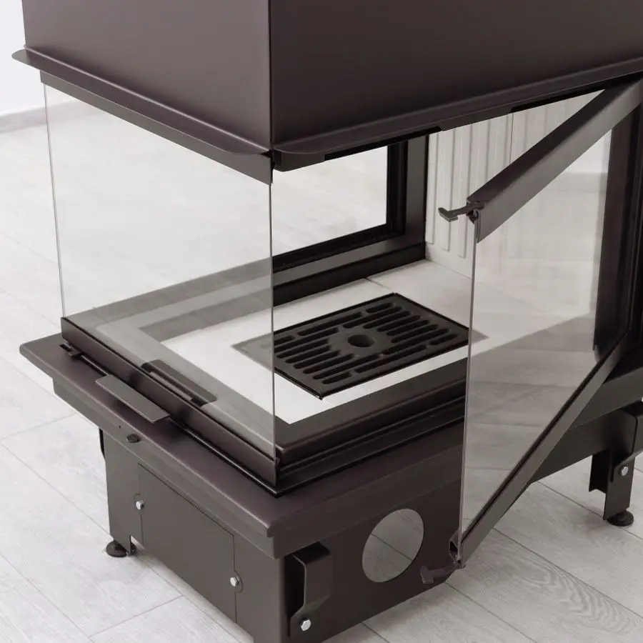 Каминная топка A-Caminetti Crystal 3D (Black) - 3