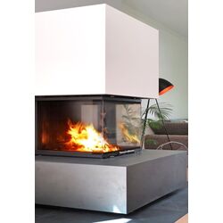 Каминная топка A-Caminetti Crystal 3D (Black) Thumb