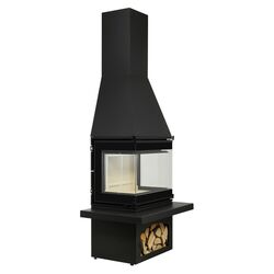 Печь-камин Acaminetti Mediterranean C65 (Black) Thumb