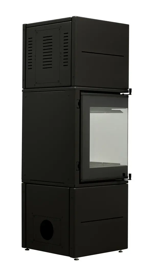 Печь-камин Acaminetti Scandinavian Quattro 50 (Black) - 3