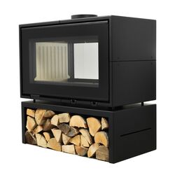 Печь-камин Acaminetti Tunnel 90 (Black) Thumb