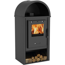 Soba-camin Art Flame Fuego (Black) Thumb