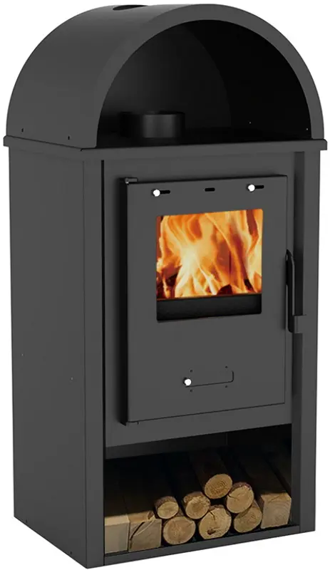 Soba-camin Art Flame Fuego (Black) - 2