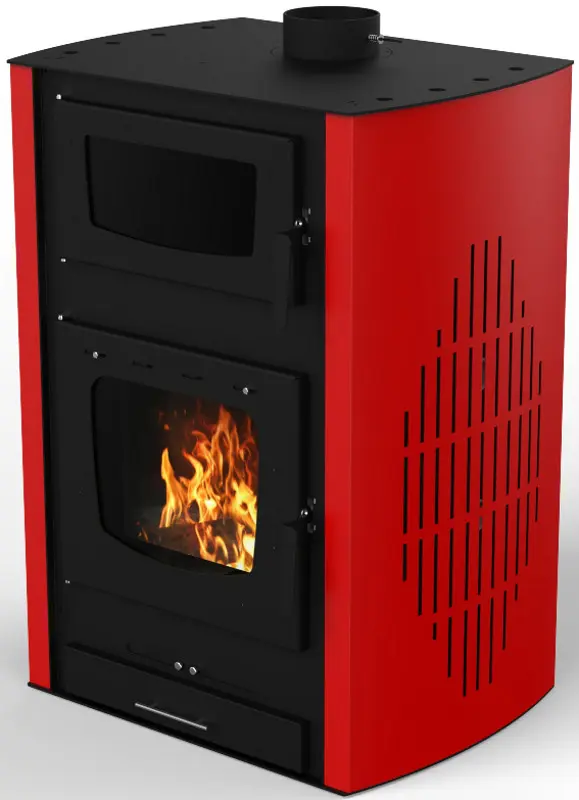 Soba-camin Art Flame Lava (Red/Black) - 3
