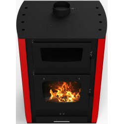 Soba-camin Art Flame Lava (Red/Black) Thumb