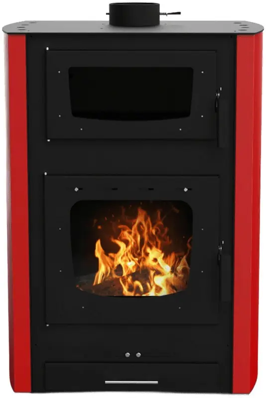 Soba-camin Art Flame Lava (Red/Black)