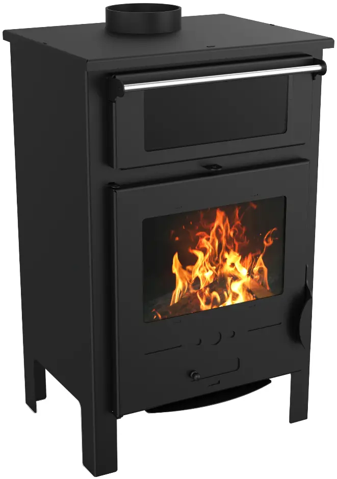 Soba-camin Art Flame Olympus (Black) - 2