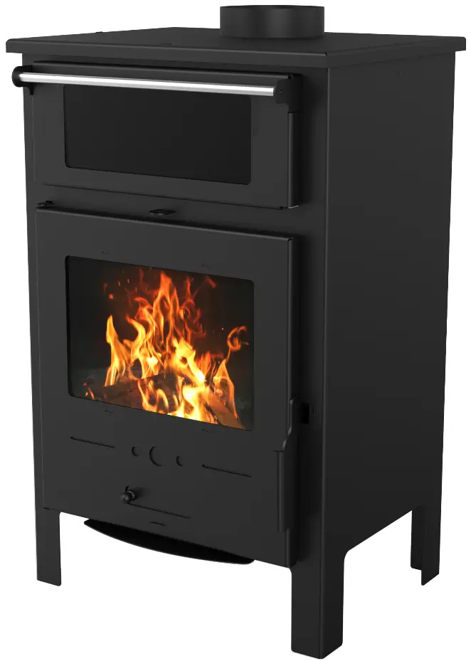 Soba-camin Art Flame Olympus (Black) - 3