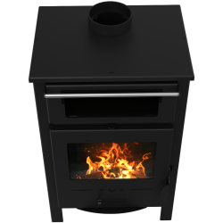 Soba-camin Art Flame Olympus (Black) Thumb