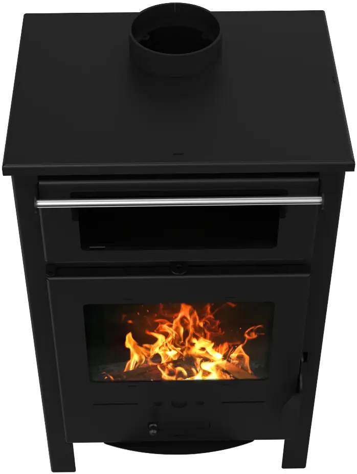 Soba-camin Art Flame Olympus (Black) - 4