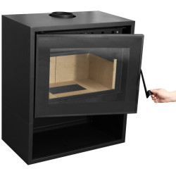 Soba-camin Art Flame Solara (Black) Thumb