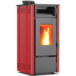 Soba-camin Art Flame Tower (Red/Black) Thumb