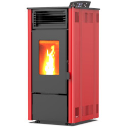 Soba-camin Art Flame Tower (Red/Black) Thumb