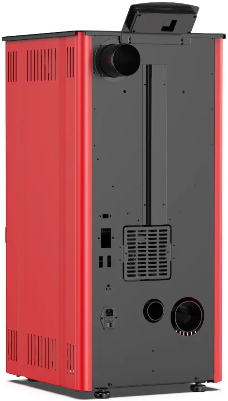 Soba-camin Art Flame Tower (Red/Black) - 6