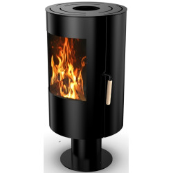 Soba-camin Art Flame Volcano (Black) Thumb