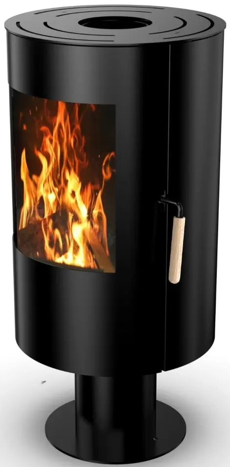Soba-camin Art Flame Volcano (Black) - 3