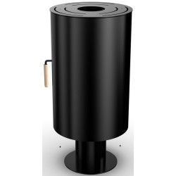 Soba-camin Art Flame Volcano (Black) Thumb
