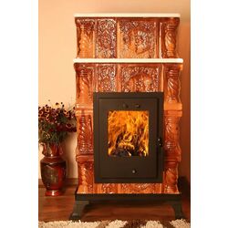 Sobă bucătărie Ceramica de Manolescu Teracota 4RP 101261998 (Brown/Black) Thumb