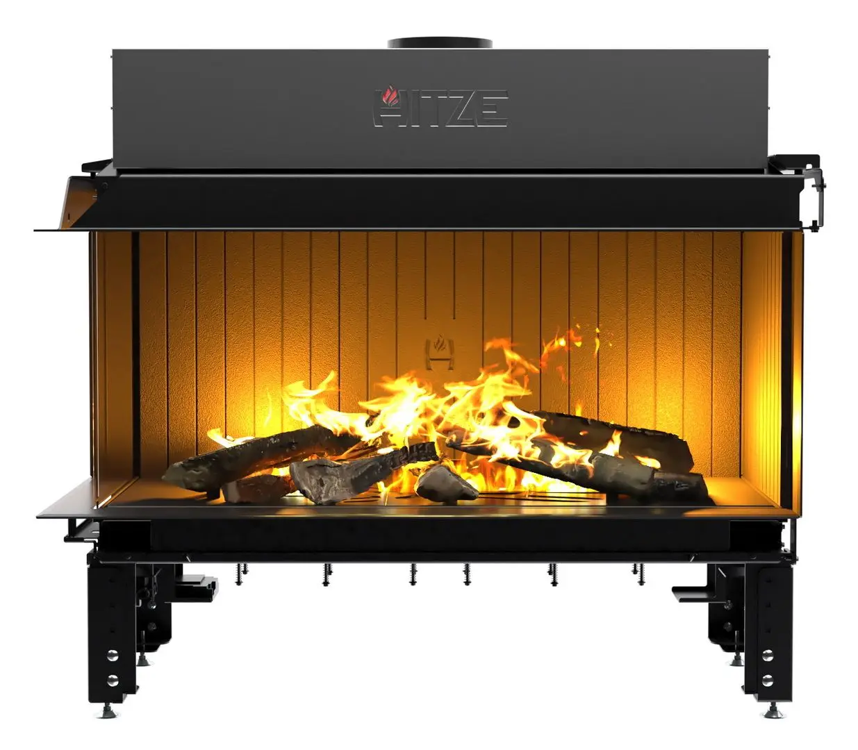 Газовый камин Hitze Calma 120L (Graphite)