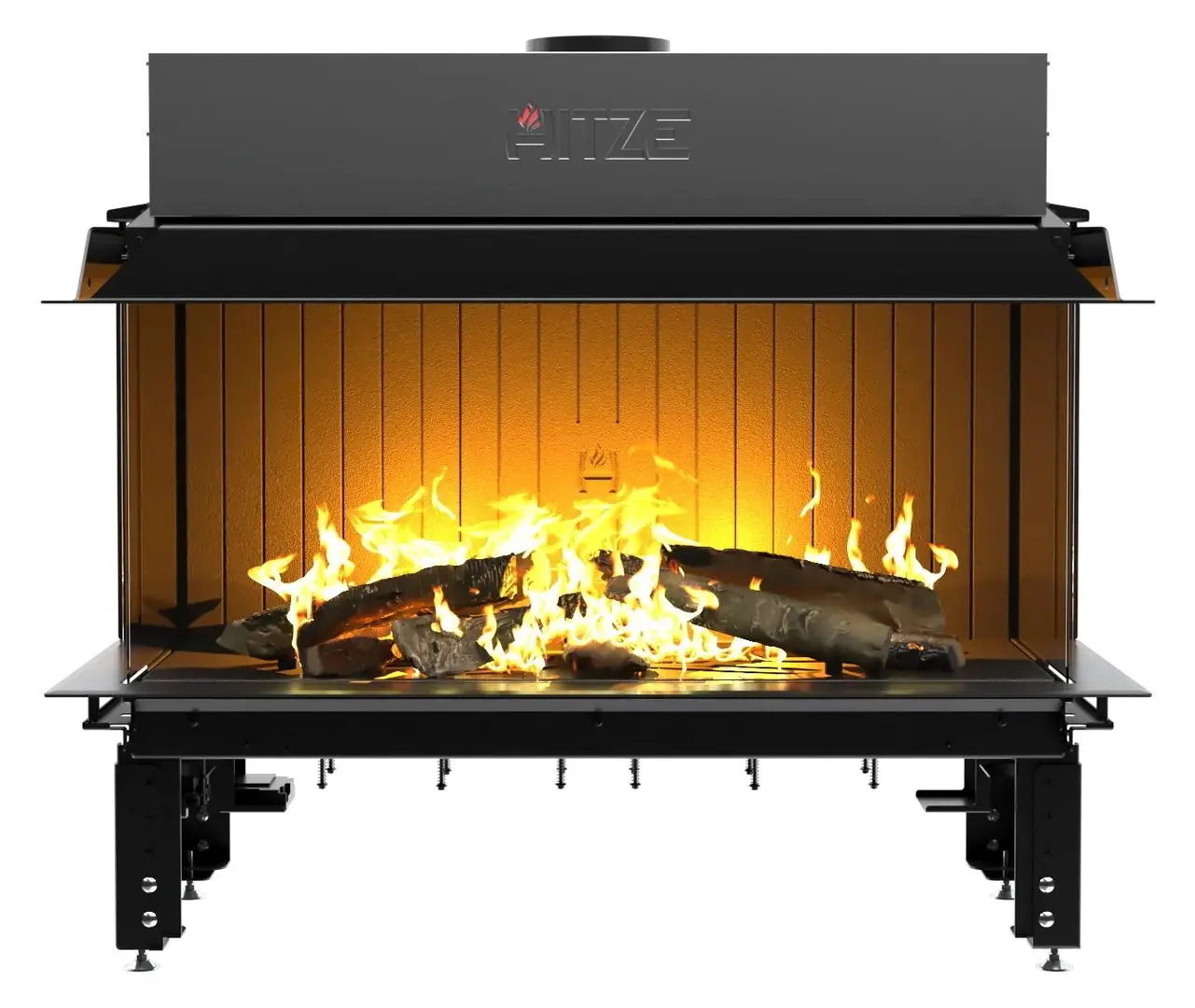 Газовый камин Hitze Calma 120TC (Graphite)