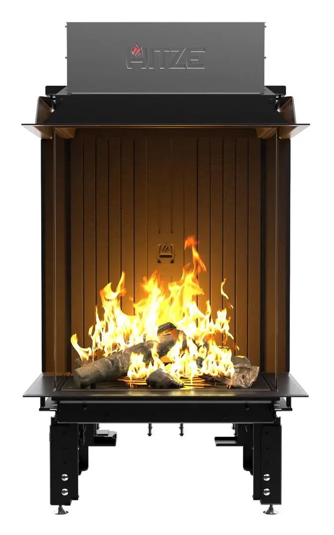 Газовый камин Hitze Calma 65TC (Graphite)