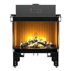 Газовый камин Hitze Calma 80R (Graphite)
