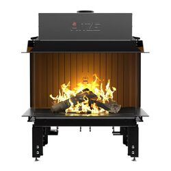 Газовый камин Hitze Calma 80TC (Graphite)