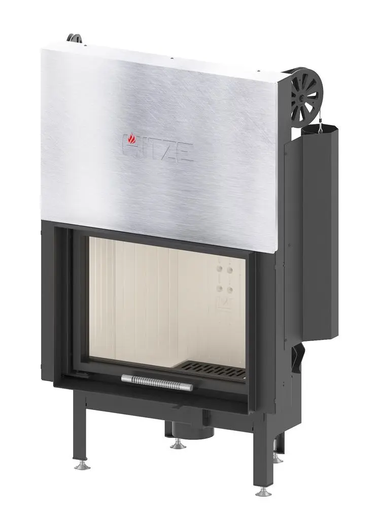 Каминная топка Hitze Albero AL11G.H-D (Black/Silver) - 2