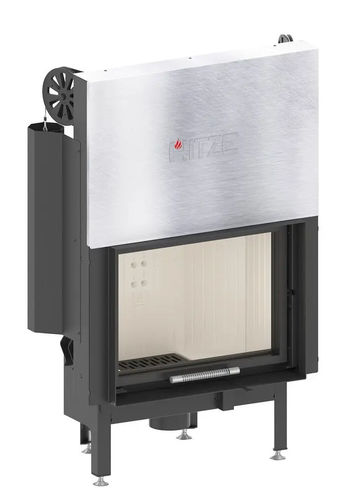 Каминная топка Hitze Albero AL11G.H-D (Black/Silver) - 3