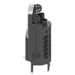 Каминная топка Hitze Albero AL11G.H-D (Black/Silver) Thumb