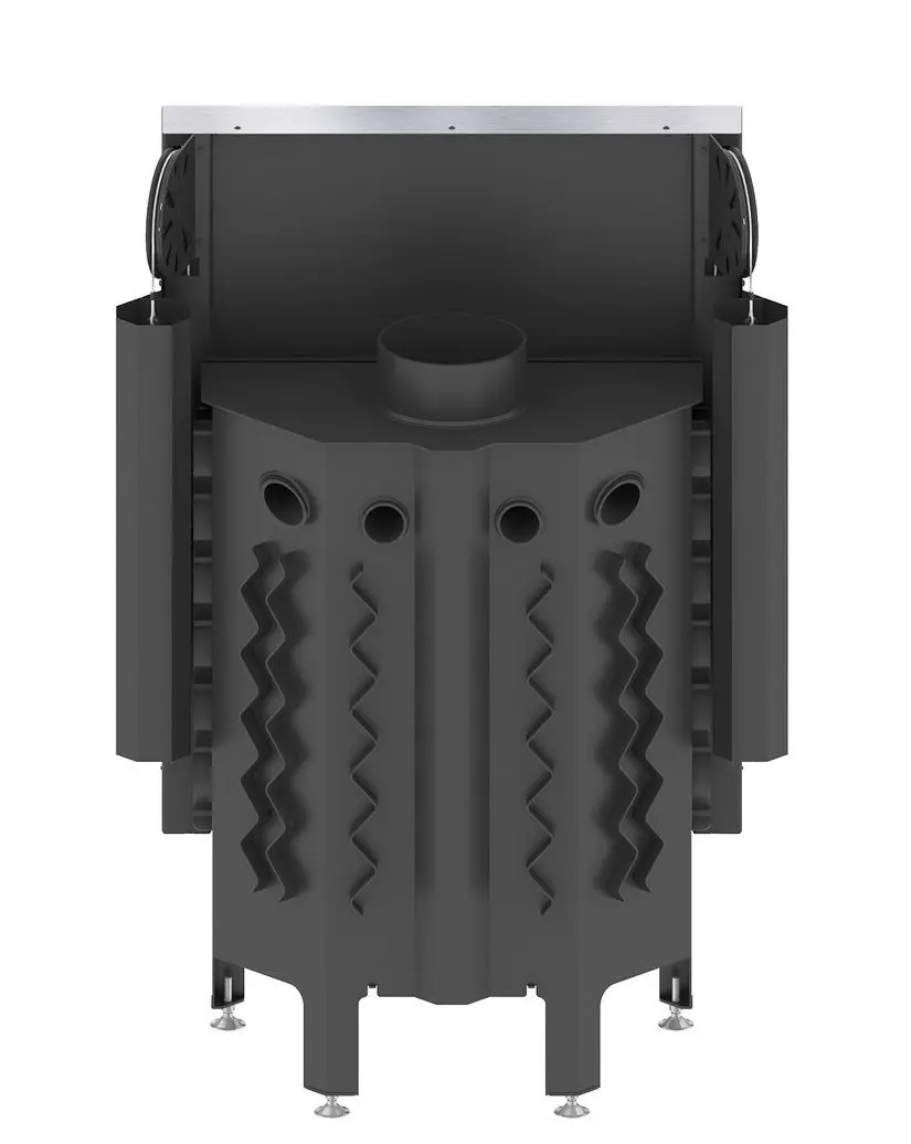 Каминная топка Hitze Albero AL11G.H-D (Black/Silver) - 5