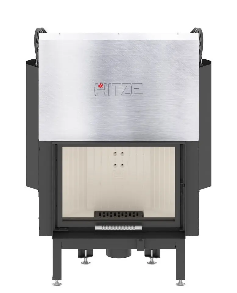 Каминная топка Hitze Albero AL11G.H-D (Black/Silver)