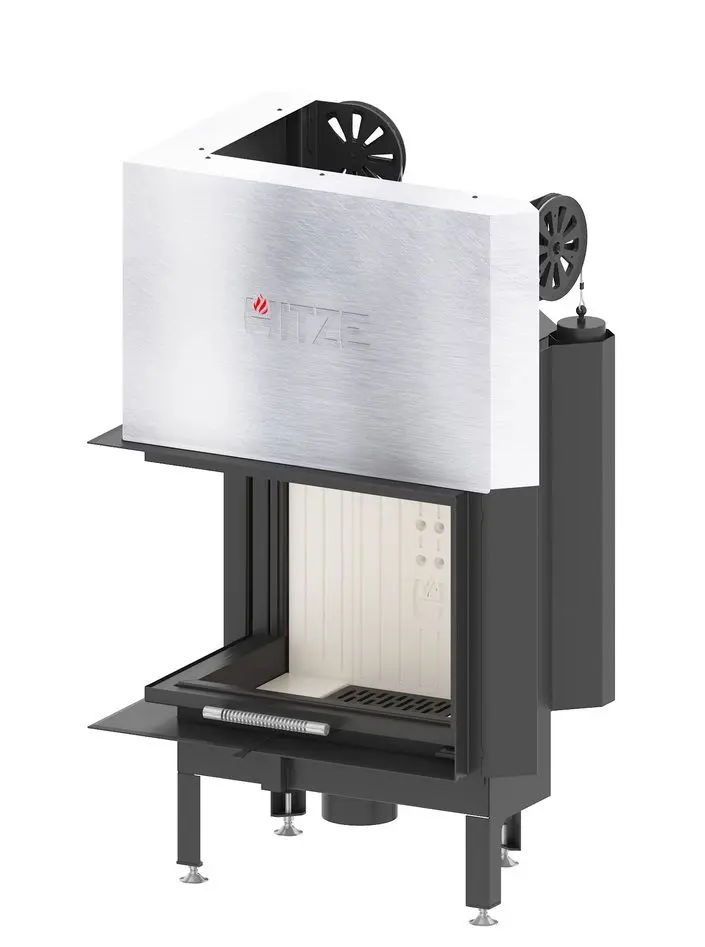 Каминная топка Hitze Albero AL11LG.H-D (Black/Silver) - 3