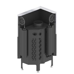 Каминная топка Hitze Albero AL11LG.H-D (Black/Silver) Thumb