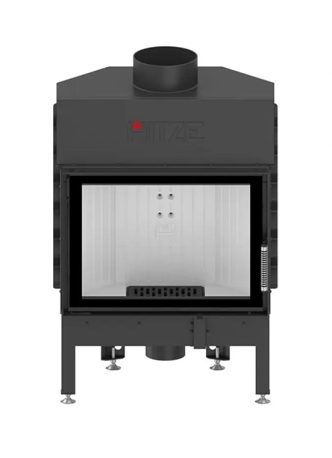 Focar semineu Hitze Albero AL11S.H-D (Black)