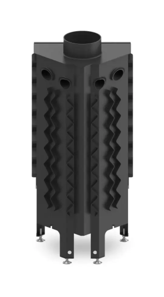 Каминная топка Hitze Albero AL11S.V-D (Black) - 4