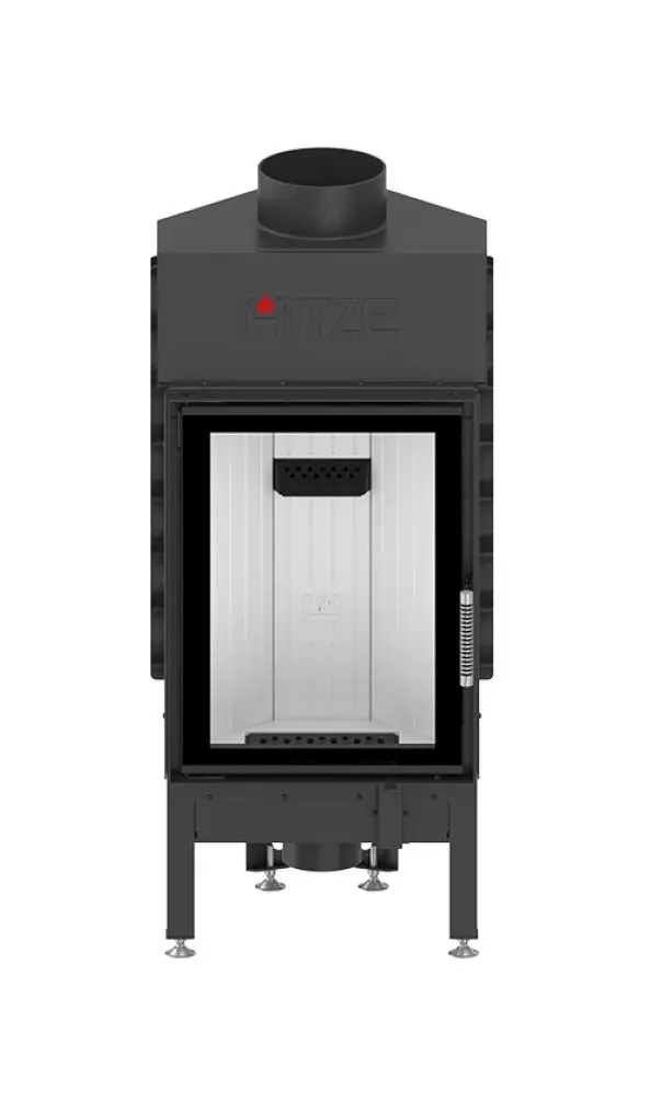 Каминная топка Hitze Albero AL11S.V-D (Black)