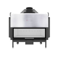 Каминная топка Hitze Albero AL120x43G.H-D (Black/Silver)