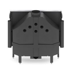 Каминная топка Hitze Albero AL120x43G.H-D (Black/Silver) Thumb