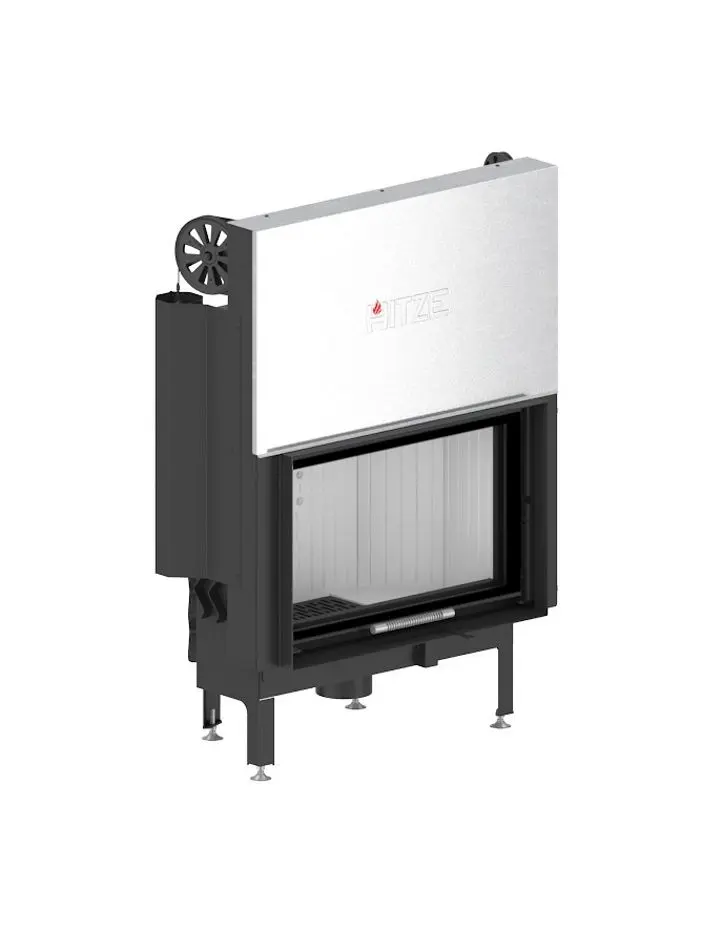 Каминная топка Hitze Albero AL14G.H-D (Black/Silver) - 2