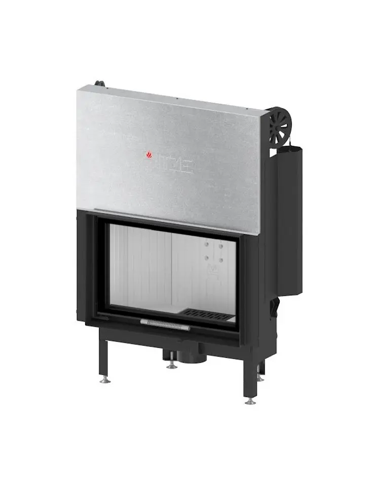 Каминная топка Hitze Albero AL14G.H-D (Black/Silver) - 3