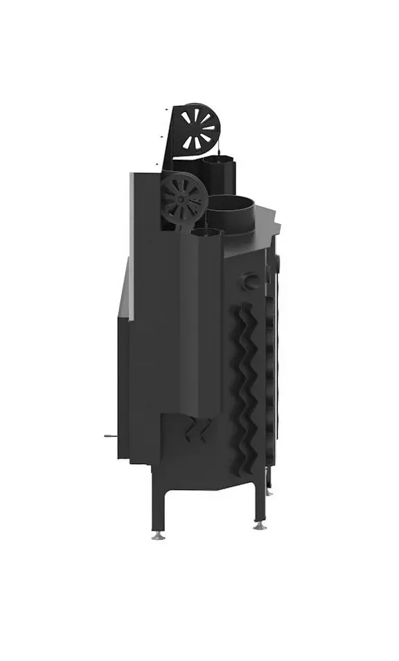 Каминная топка Hitze Albero AL14G.H-D (Black/Silver) - 4