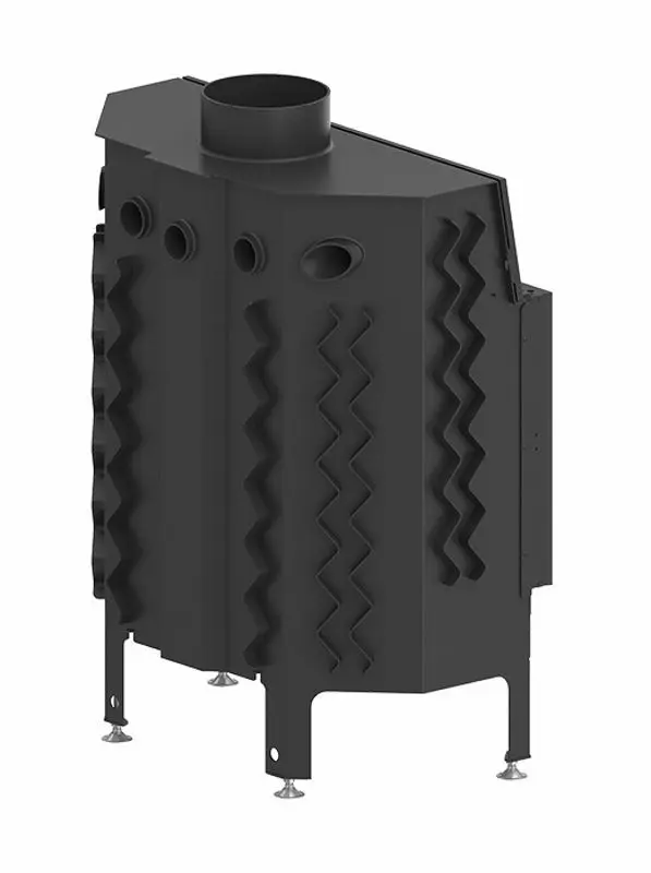 Каминная топка Hitze Albero AL14S.H-D (Black) - 3