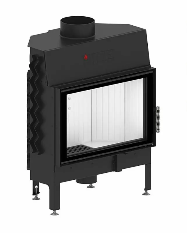 Каминная топка Hitze Albero AL14S.H-D (Black)