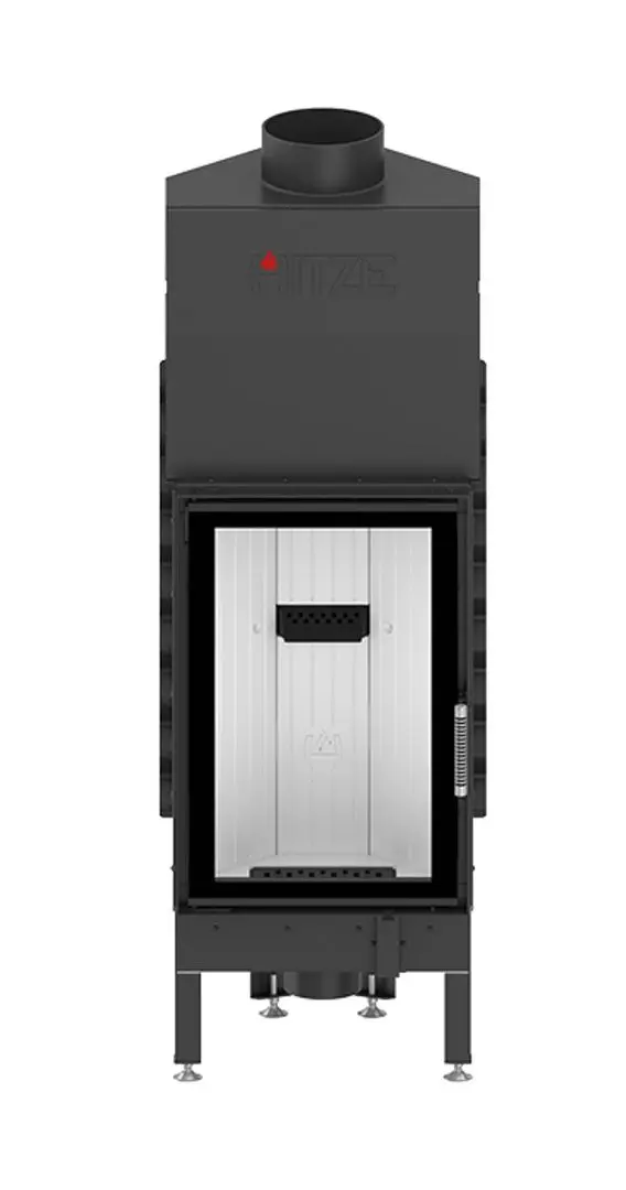 Focar semineu Hitze Albero AL14S.V-D (Black) - 2