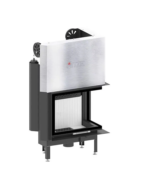 Каминная топка Hitze Albero AL16RG.H-D (Black/Silver) - 2