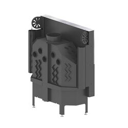 Каминная топка Hitze Albero AL19G.H-D (Black/Silver) Thumb