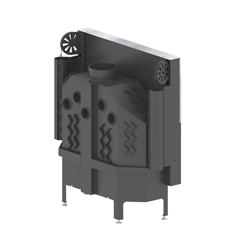 Каминная топка Hitze Albero AL19G.H-D (Black/Silver) - 3