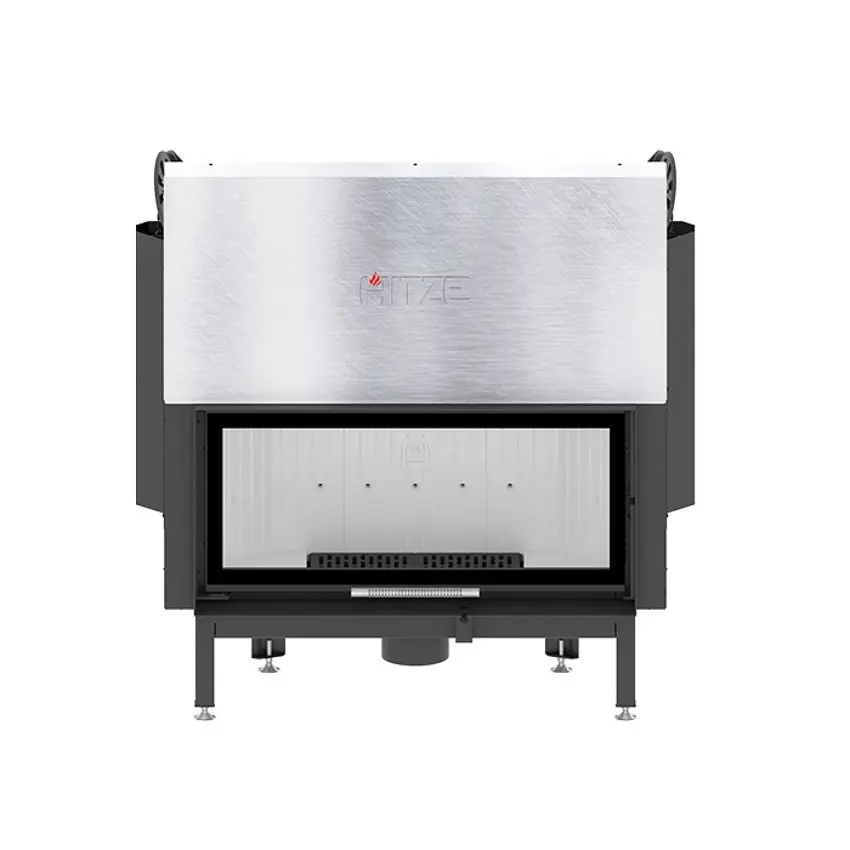 Каминная топка Hitze Albero AL19G.H-D (Black/Silver)