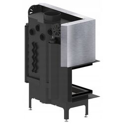 Каминная топка Hitze Albero AL19LG.H-D (Black/Silver) Thumb